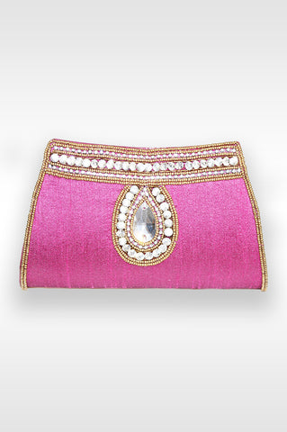 Pink & Gold Sari