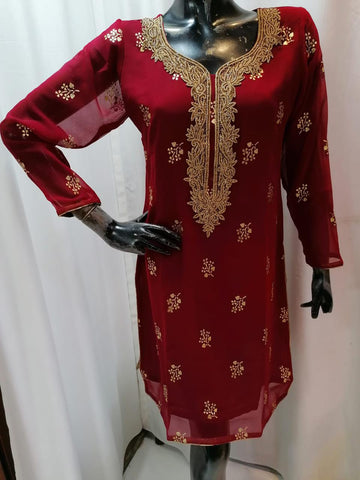 Lower-Jacket-Style Suit (Red)